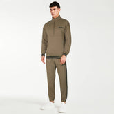 Brandahub tracksuit Th Fleece Tracksuit (Brown)
