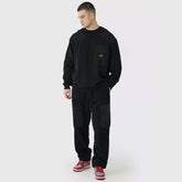 Brandahub tracksuit Pda Fleece Tracksuit (Black)