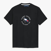Brandahub T-shirts TH Printed tshirt-black