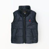 polo kids half sleeve puffer navy blue