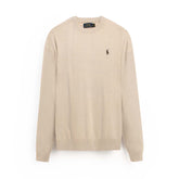 Brandahub sweaters RL Crew neck Cotton Sweater (beige/biscuit)
