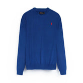 RL Crew neck Cotton Sweater (royal blue)