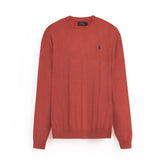 Brandahub sweaters RL Crew neck Cotton Sweater (carrot)