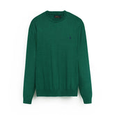 Brandahub sweaters RL Crew neck Cotton Sweater (British green)