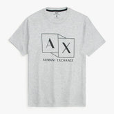 Brandahub T-shirts AX Printed tshirt-heather grey