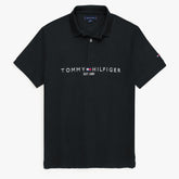 T-H Emb logo polo (Black)