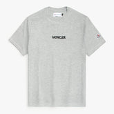 Brandahub T-shirts MONC T Shirt- heather grey