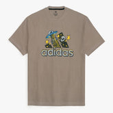 Brandahub T-shirts ADS Printed tshirt-brown