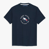 Brandahub T-shirts TH Printed tshirt-navy blue