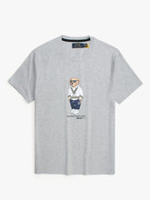 Brandahub T-shirts PRL bear T Shirt-heather grey