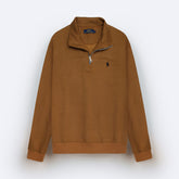Brandahub sweartshirts The RL Fleece Sweatshirt (camel brown)
