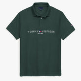 T-H Emb logo polo (British green)