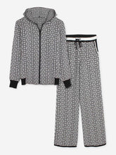 brandahub knit co-ord sets Free size The Labyrinth Monogram Knit Set (Black & White)