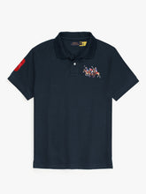 RL triple pony polo-Navy blue