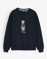 premium Rl Bear Fleece sweatshirt (navy blue)