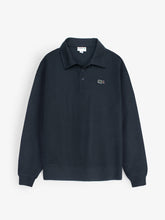Brandahub sweartshirts Premium Lst collar sweatshirt (navy blue)