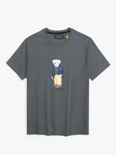 Brandahub T-shirts PRL bear T Shirt-grey