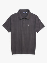 Brandahub polo shirts RL cable knit polo-grey