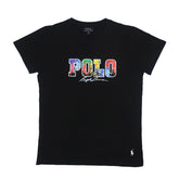 PRL printed T Shirt-black - brandahub