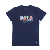 PRL printed T Shirt-navy blue - brandahub