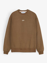 The OFF Fleece Sweatshirt (camel) unisex