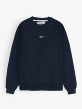 Brandahub sweartshirts The OFF Fleece Sweatshirt (Navy blue) unisex