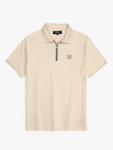 Brandahub polo shirts Hb zip polo-beige