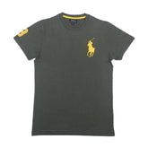 Brandahub T-shirts PRL Big Pony T Shirt-olive green