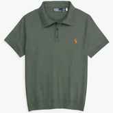 Brandahub polo shirts Premium Rl knit polo-olive green