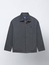 Brandahub Cotton Jackets PRL Cotton Twill Jacket (collar) (grey)