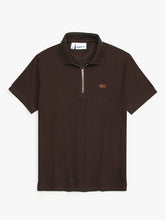 Brandahub polo shirts Lst polo zip-Brown