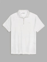 Lst polo zip-white