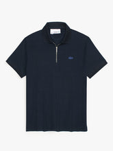 Lst polo zip-Navy blue