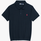 Brandahub polo shirts Premium Rl knit polo-navy blue