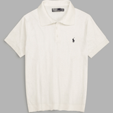 Brandahub polo shirts Premium Rl knit polo-white