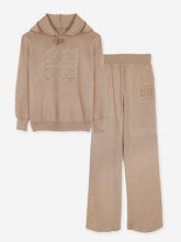 brandahub knit co-ord sets Free size The Lwe Hoodie Knit Co-ord Set (camel)
