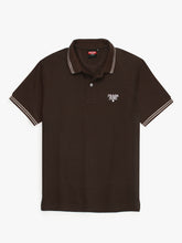 Pda polo-dark brown