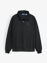 Brandahub sweartshirts Premium Rl collar sweatshirt (black)