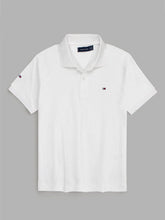 Brandahub polo shirts Th polo small flag-white
