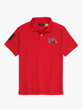 RL triple pony polo- red