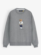 Brandahub sweartshirts premium Rl Bear Fleece sweatshirt (heather grey)