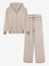 brandahub knit co-ord sets Free size The Elysian Monogram Knit Set (Camel & Cream)