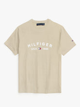 Brandahub T-shirts Th printed us tshirt-beige