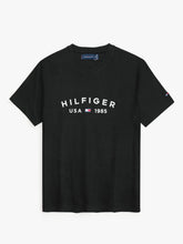 Th printed us tshirt-black