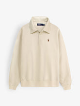 Brandahub sweartshirts Premium Rl collar sweatshirt (beige)