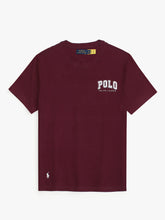 Rl small polo tshirt-maroon