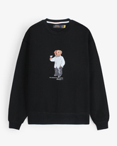 premium Rl Bear Fleece sweatshirt (Black)
