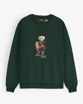 premium Rl Bear Fleece sweatshirt (British green)