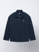 Brandahub Cotton Jackets PRL Cotton Twill Jacket (collar) (Navy blue)