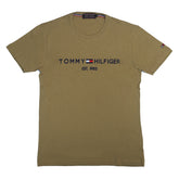 TH Emb T Shirt-Brown - brandahub